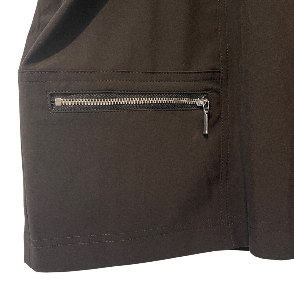 Zynergy by Chico's Black Skirt Skort Zipper Pockets 4 Plus Size - Picture 5 of 10